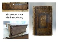 Kirchenbuch vorher